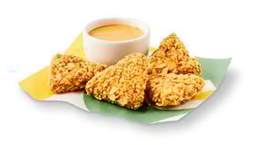 6 chicken triangles