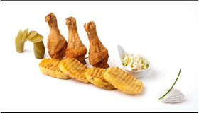 Drumsticks menu (3 stuks) دبوس وجبة