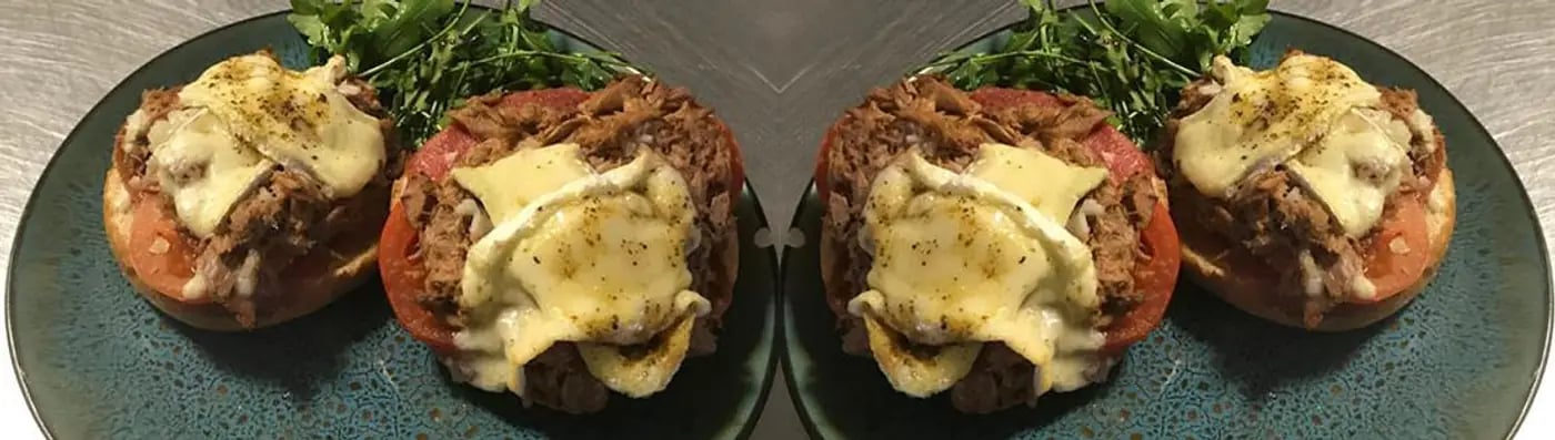 Gegratineerde broodjes