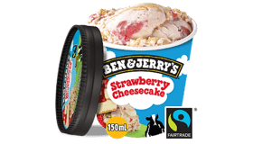 45. Ben & Jerry's Strawberry cheesecake 500ML