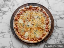 Pizza quattro formaggi