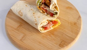Bacon chicken wrap