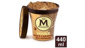 Magnum Double Gold Caramel Billionaire 440ml
