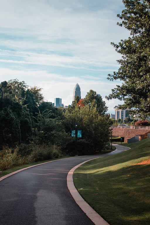 North Carolina Greenway Nature Landscape Wall Art Print