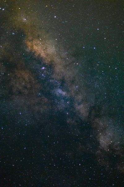 Milky Way Galaxy Astrophotography - Deep Space Starry Night Sky Art