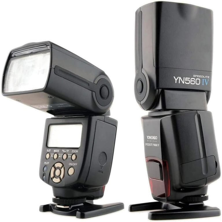 Yongnuo YN560 IV Flash with LCD Screen and 270-Degree Horizontal Rotation