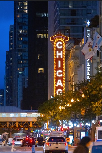 Chicago Sunrise City Skyline Wall Art