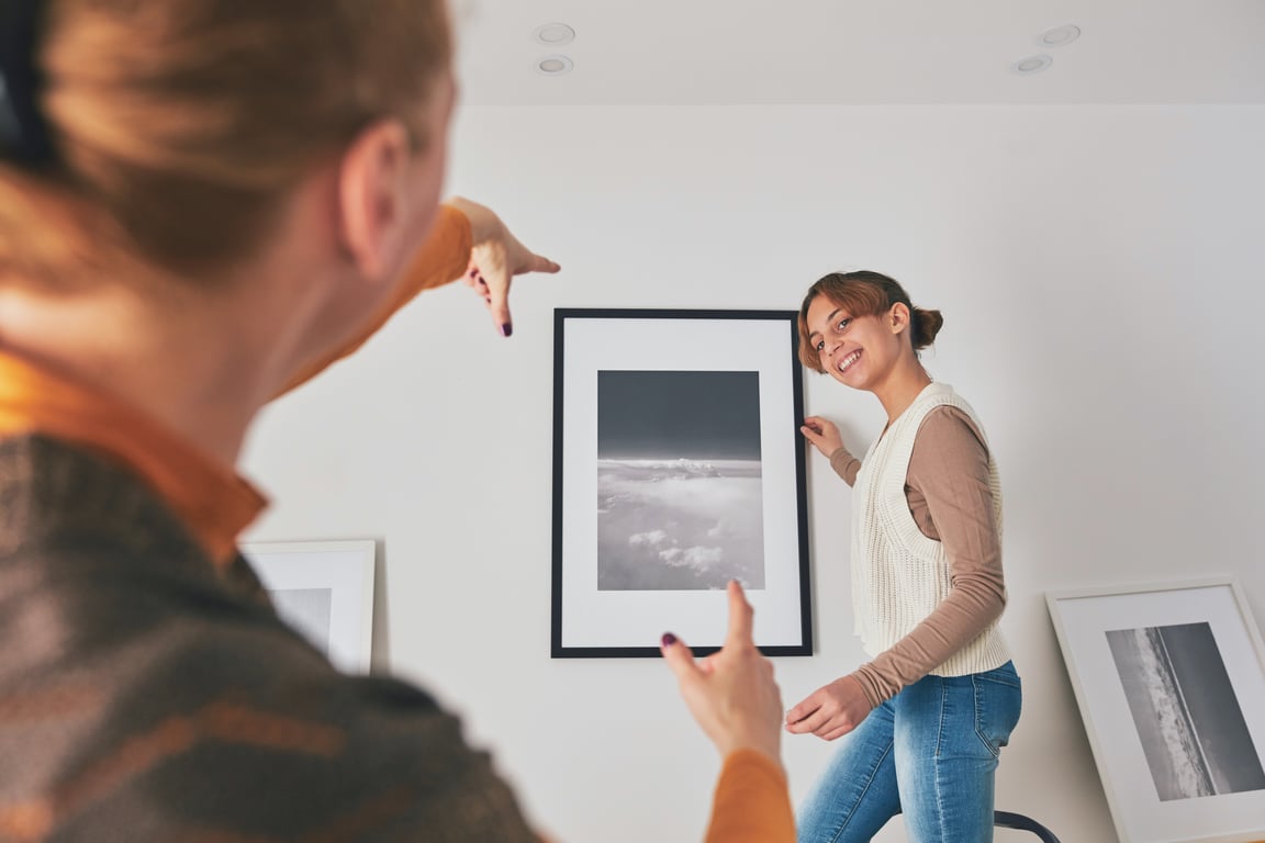 How High to Hang Pictures?