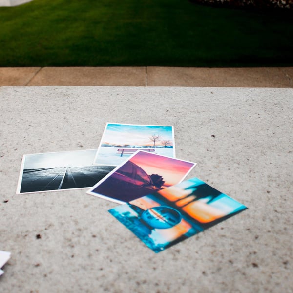 Overview Minimalist Abstract Wall Art Print