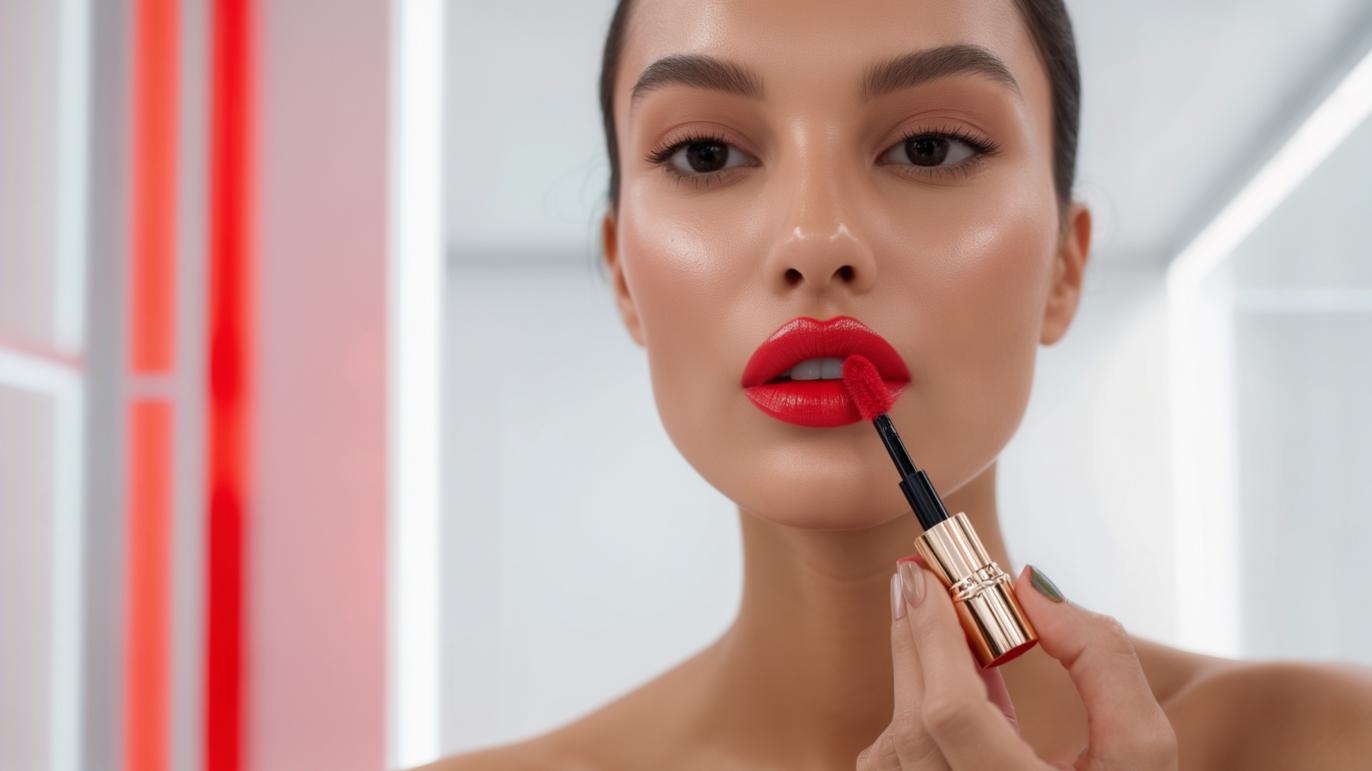 Lipstik tahan lama dan anti-transfer