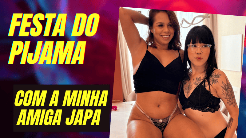 Gaby e amiga japinha 