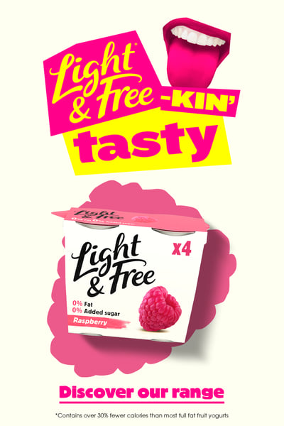 Danone / Light & Free Dessert Range