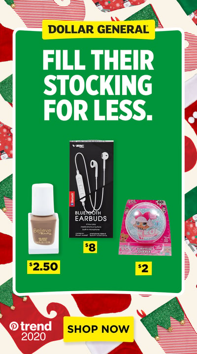 Dollar General Corporation / Christmas gifts stockings