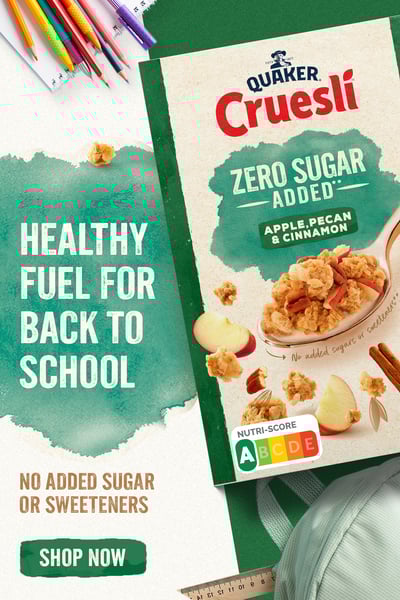 Quaker Oats / Quaker NL Zero Sugar Added