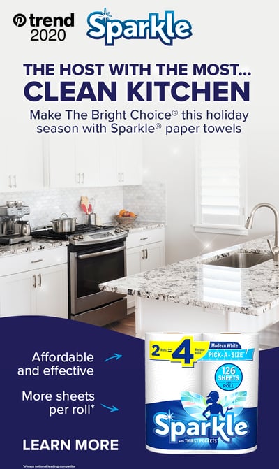 Sparkle Paper Towels / Holiday Trends