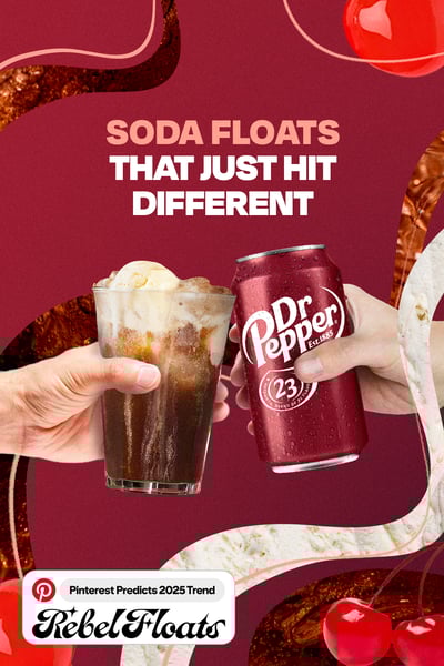 Keurig / Dr Pepper Revel Floats Trend Badge