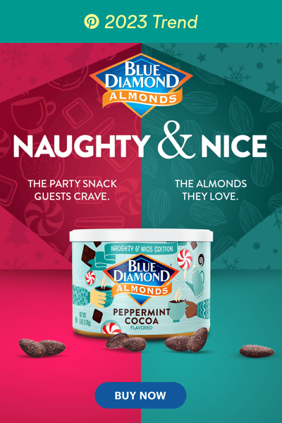 Blue Diamond Almonds / Snack Nuts Holiday Trend Badge