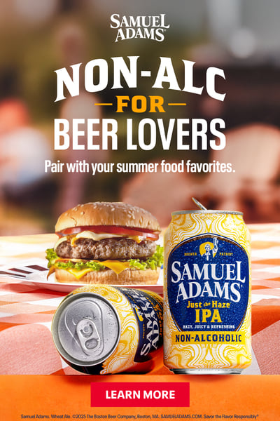 Samuel Adams / Just the Haze (Non-Alc Beer) & Summer Ale