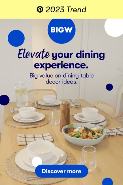 BIG W / Home Living Brand Launch - Dining Table Décor
