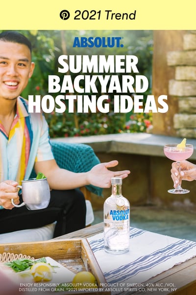 Absolut / Summer Barbeque Backyard Ideas