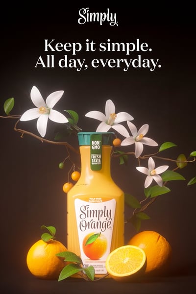 Simply Orange / Simply OJ and Ades 2024