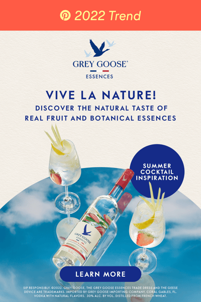 Grey Goose / FY23 Grey Goose Essences Summer Trend