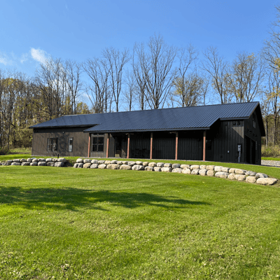 full view of the exterior of the property