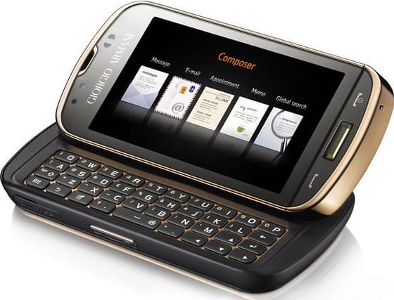 Samsung Giorgio Armani Black/Gold