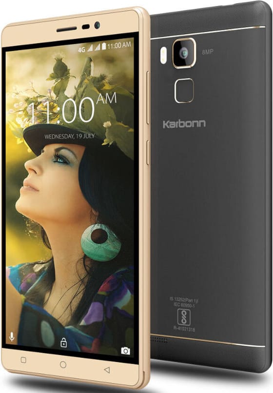 Karbonn Aura Note Play Negro
