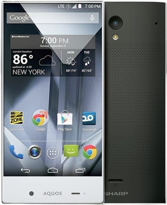 Sharp Aquos Crystal Negro