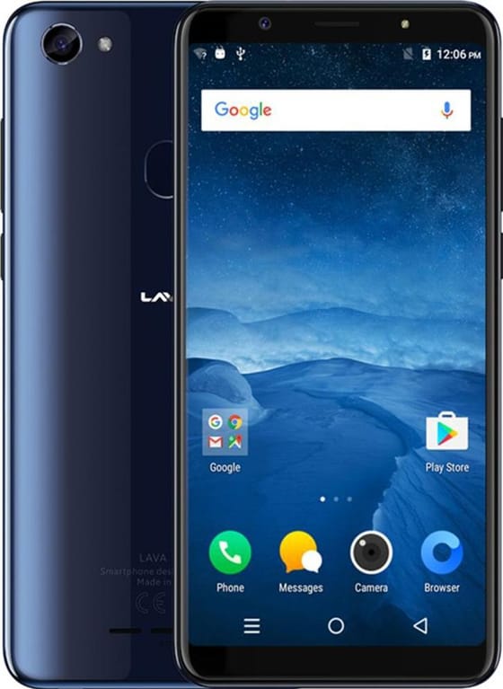 Lava Z81 Nero/Blu