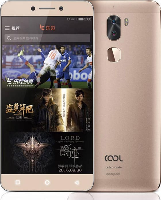 LeEco Coolpad cool1 dual Oro