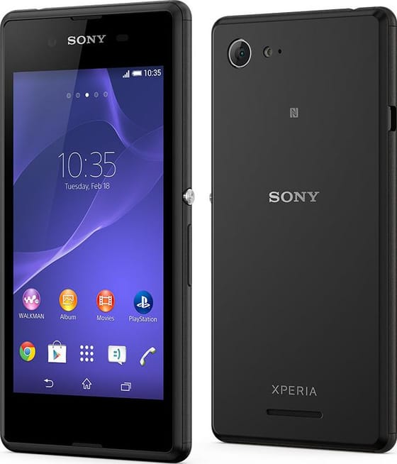 Sony Xperia E3 LTE DTV Noir