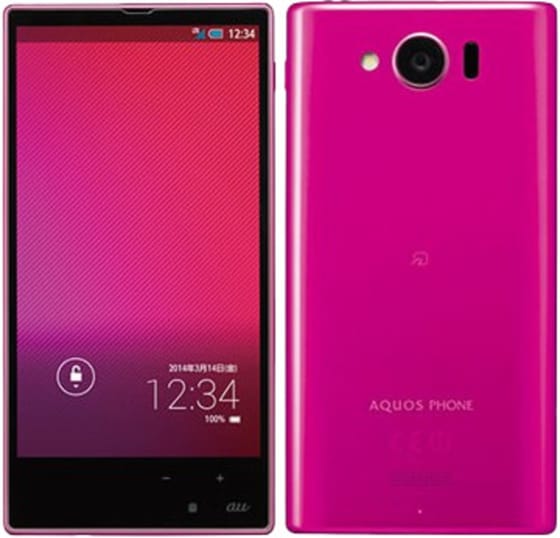 Sharp Aquos Phone Serie mini Rose