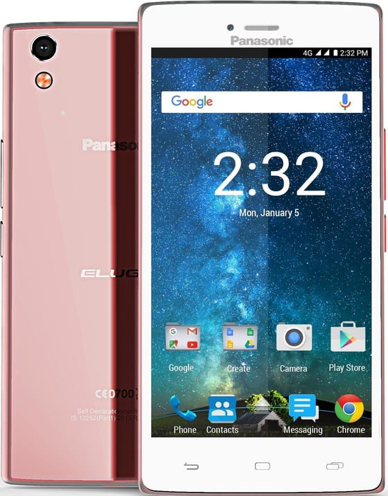 Panasonic Eluga Turbo OuroRosa