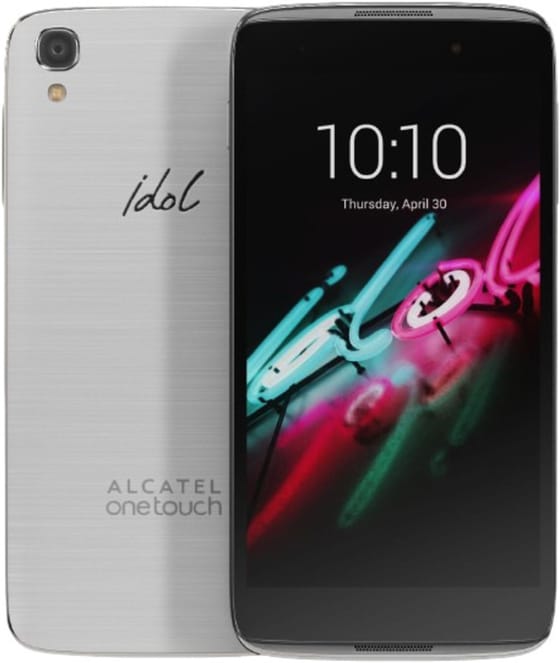 Alcatel One Touch Idol 3C Prata