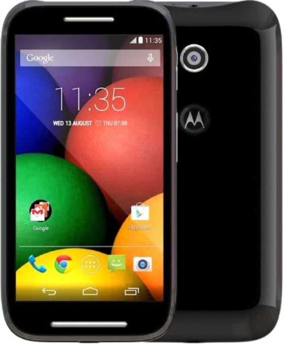 Motorola Moto E Dual Negro