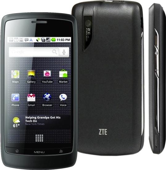 ZTE V880 Nero