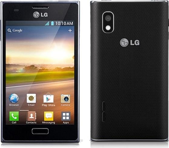 LG Optimus L5 Dual Preto