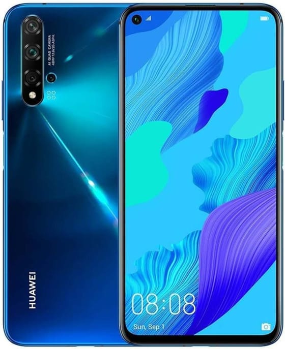 Huawei nova 5T BluFrantumazione