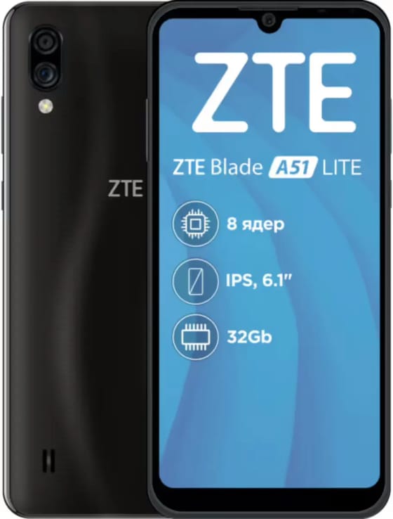 ZTE Blade A51 Lite (2021) Negro