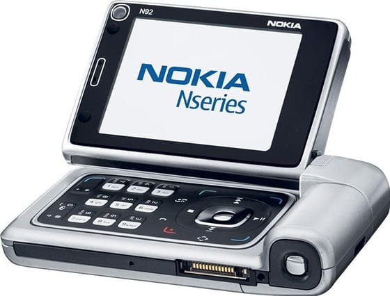 Nokia N92 Silber