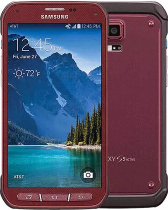 Samsung Galaxy S5 Active Ruby Red