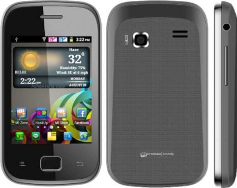 Micromax A68 Smarty Black