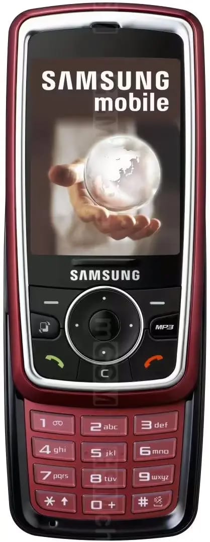 Samsung SGH-i400 Púrpura Vermelho Acinzentado
