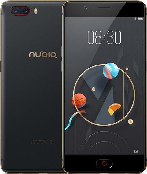 ZTE Nubia M2 Schwarz Gold