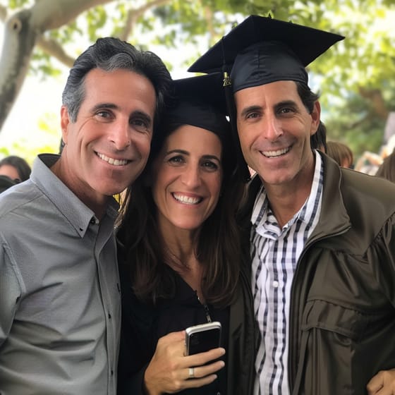 La esposa de Jerry Seinfeld le regala un teléfono plegable a su hijo por su graduación con la esperanza de que renuncie al smartphone