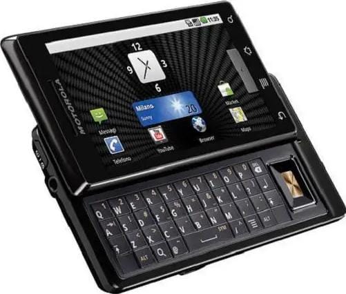 Motorola MOTO XT702 Black