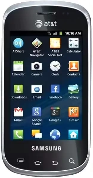 Samsung Galaxy Appeal Silberfarbe