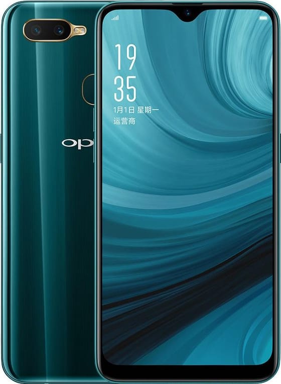 Oppo A7 BluVetrificazione